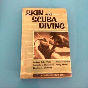 Vintage Skin & Scuba Diving Book from the Athletic Institute Series - hardcover